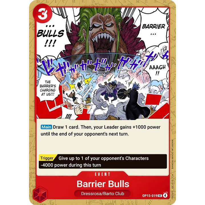 Barrier Bulls (OP15-019)