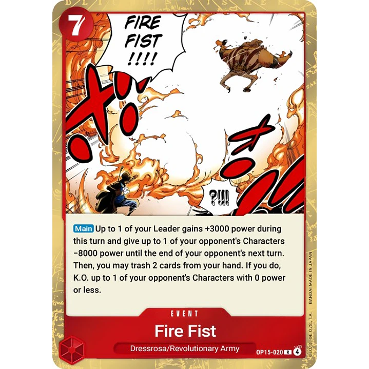 Fire Fist (OP15-020)