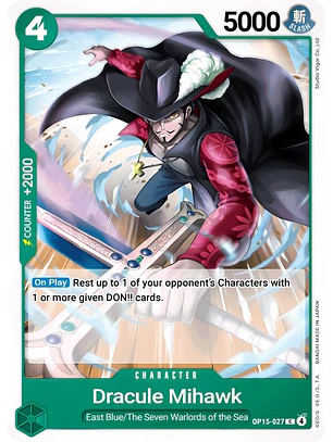 Dracule Mihawk (OP15-027)