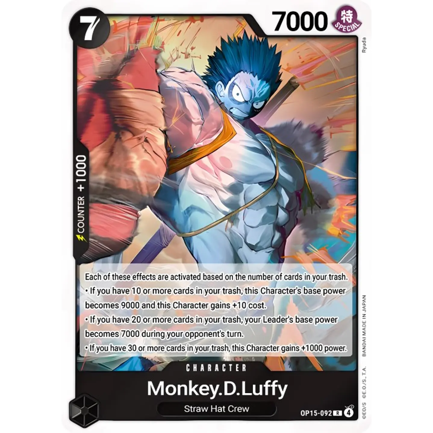 Monkey.D.Luffy (OP15-092)