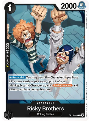 The Risky Brothers (OP15-093)