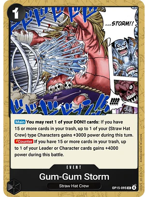 Gum-Gum Storm (OP15-095)