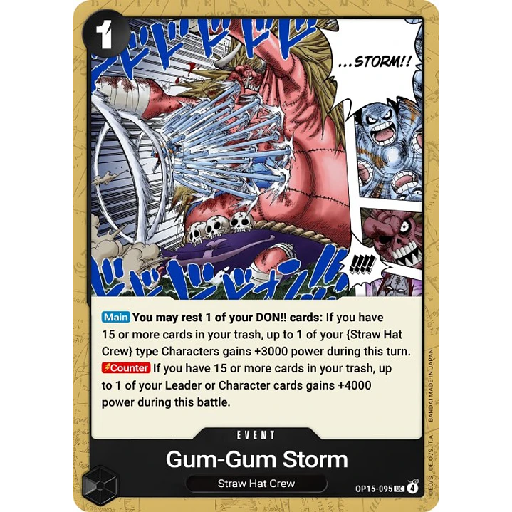 Gum-Gum Storm (OP15-095)