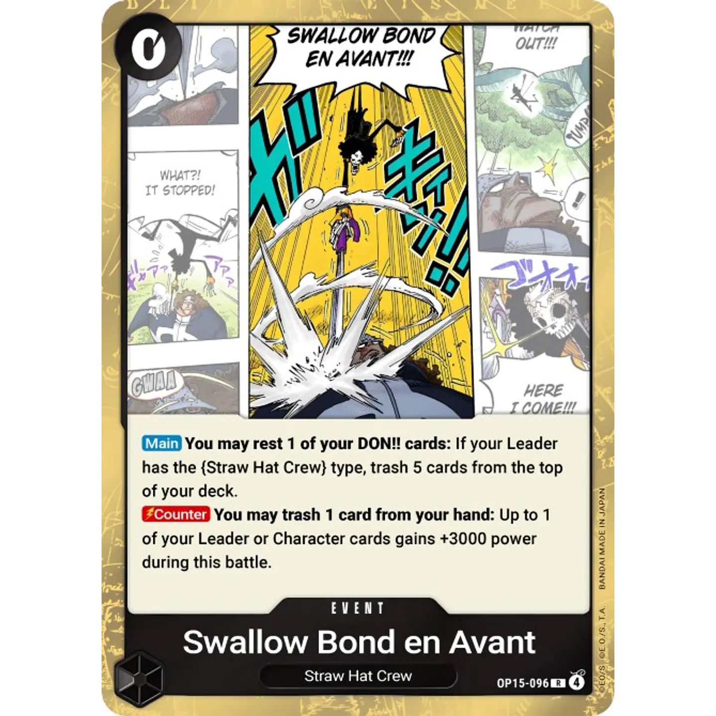 Swallow Bond en Avant (OP15-096)