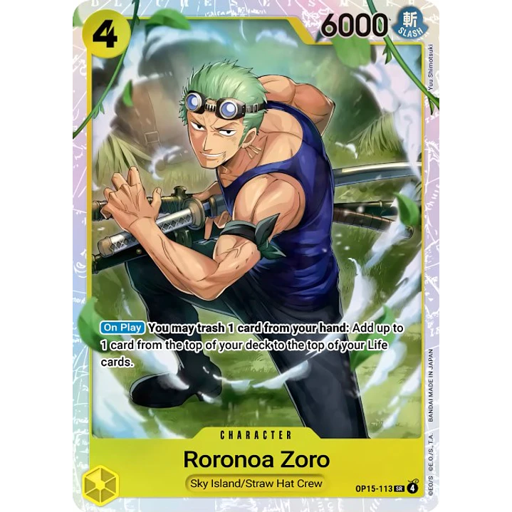 Roronoa Zoro (OP15-113)