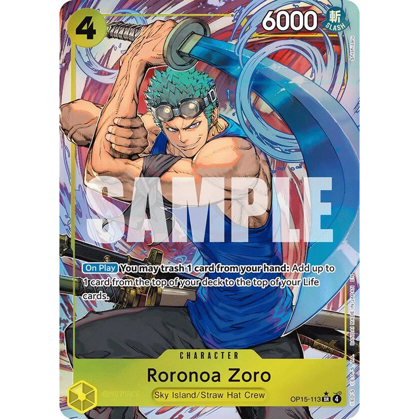 Roronoa Zoro (OP15-113) - Alternative-Art