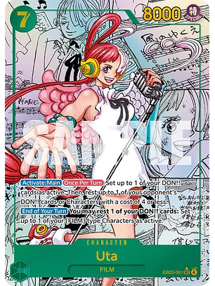 Uta (EB03-061) - Alternative-Art-Manga