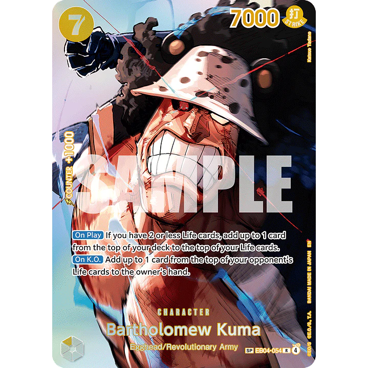 Bartholomew Kuma (EB04-054) - SP