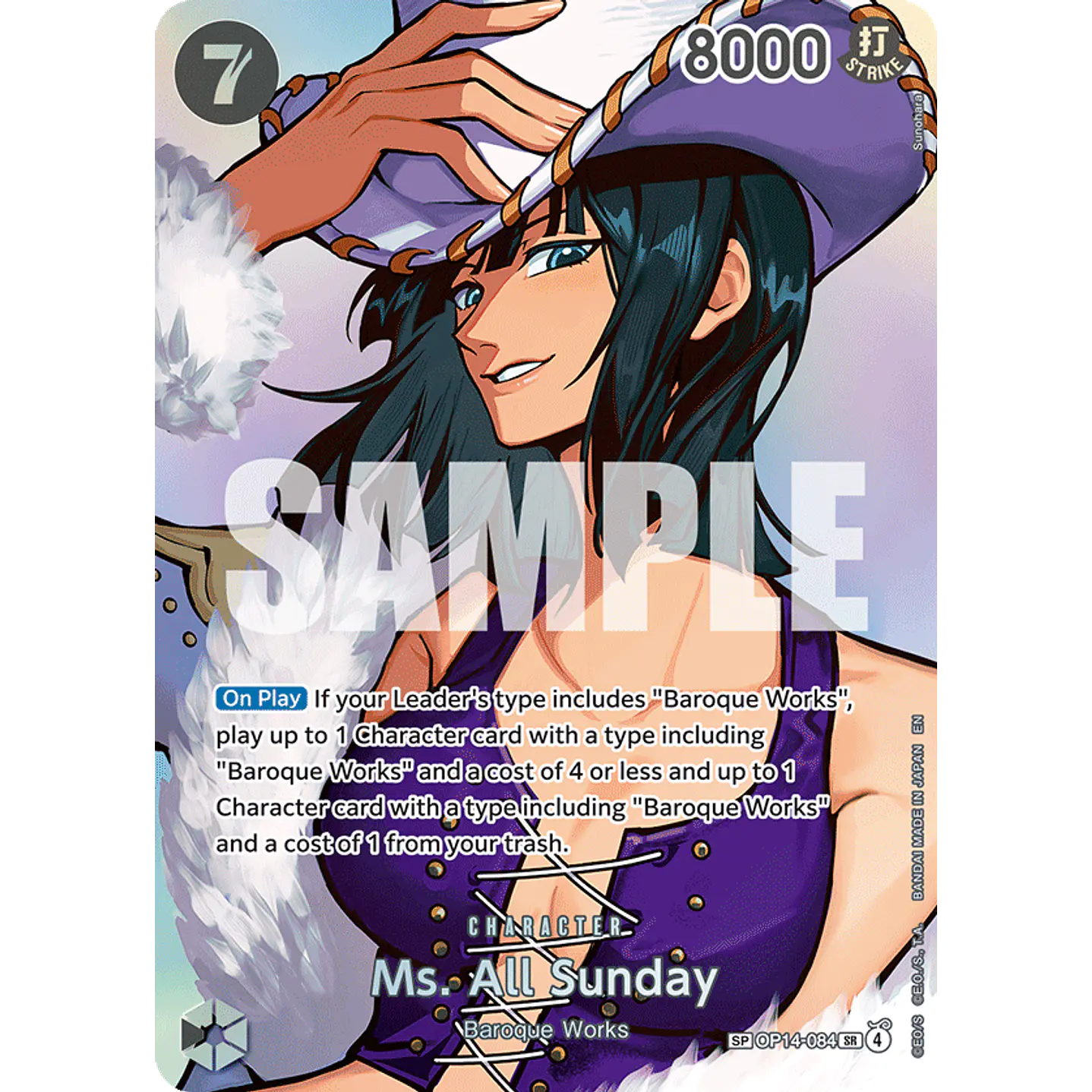 Ms. All Sunday (OP14-084) - SP
