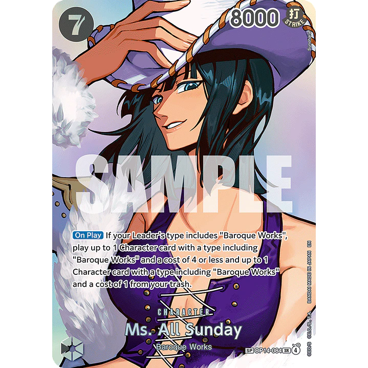 Ms. All Sunday (OP14-084) - SP