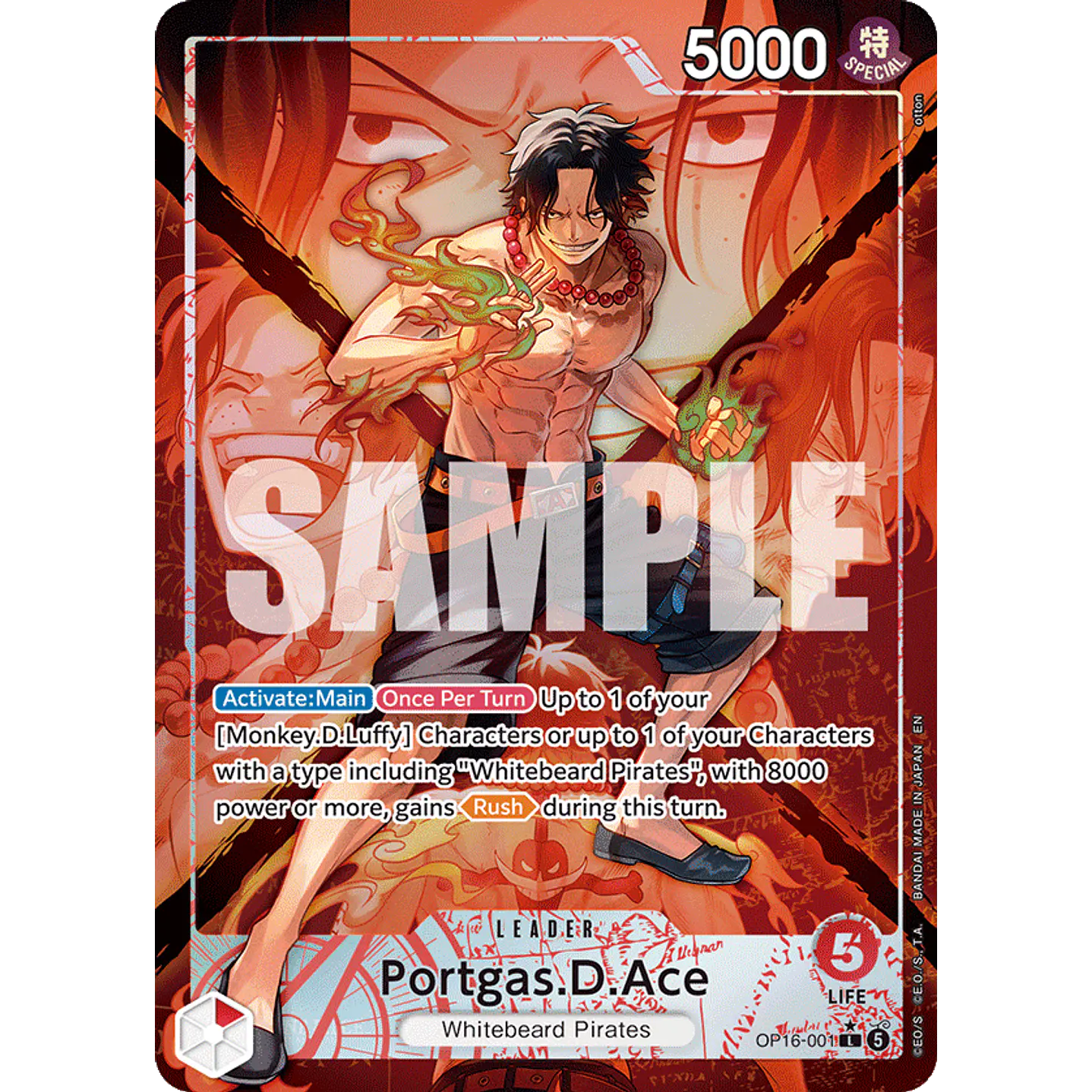 Portgas.D.Ace (OP16-001) - Alternative-Art