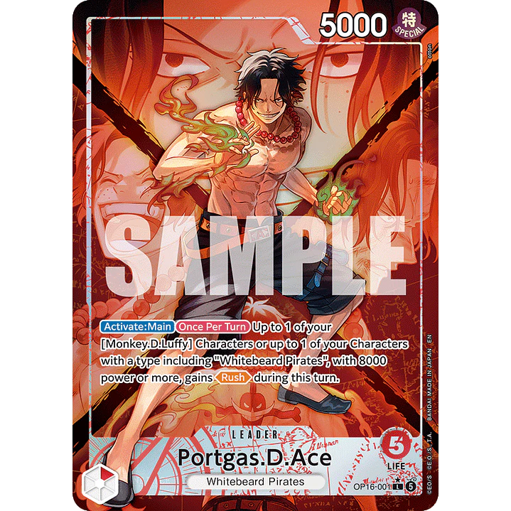 Portgas.D.Ace (OP16-001) - Alternative-Art