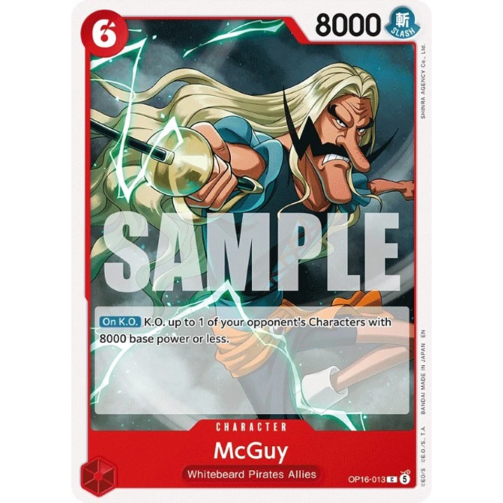 McGuy (OP16-013)
