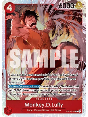 Monkey.D.Luffy (OP16-015)