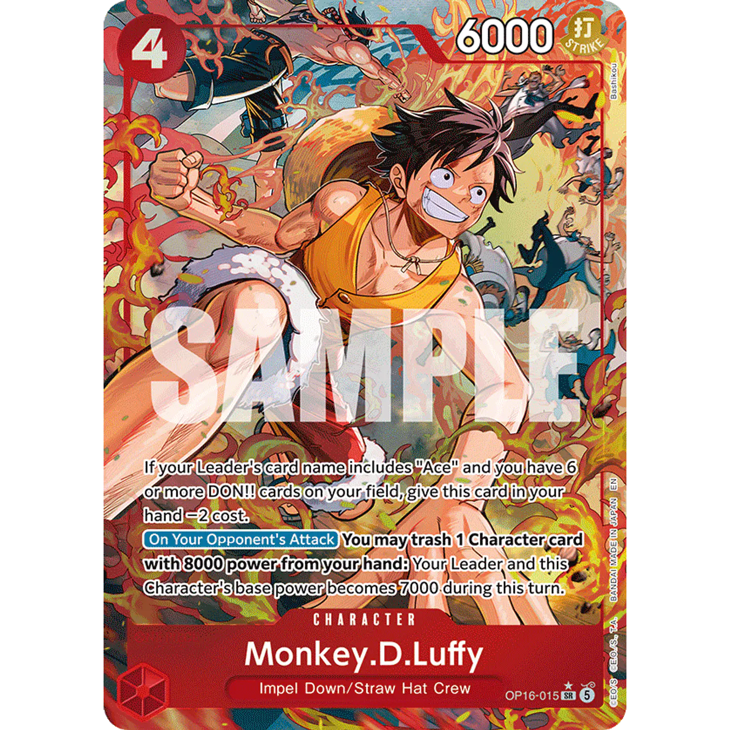 Monkey.D.Luffy (OP16-015) - Alternative-Art