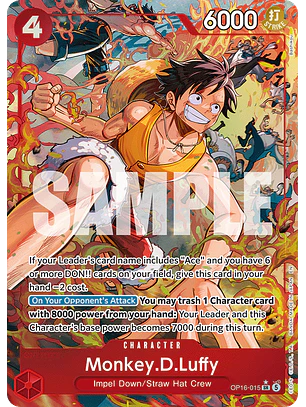 Monkey.D.Luffy (OP16-015) - Alternative-Art