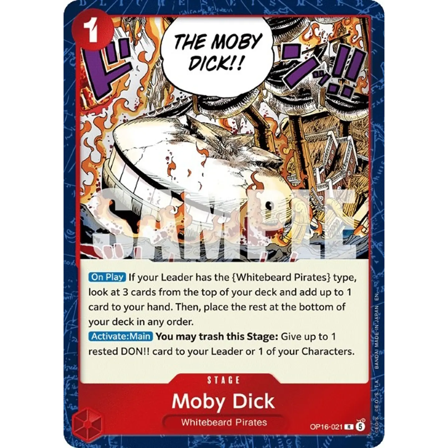 Moby Dick (OP16-021)