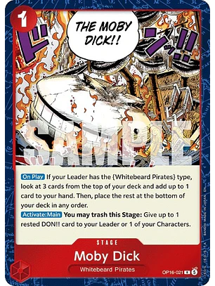 Moby Dick (OP16-021)
