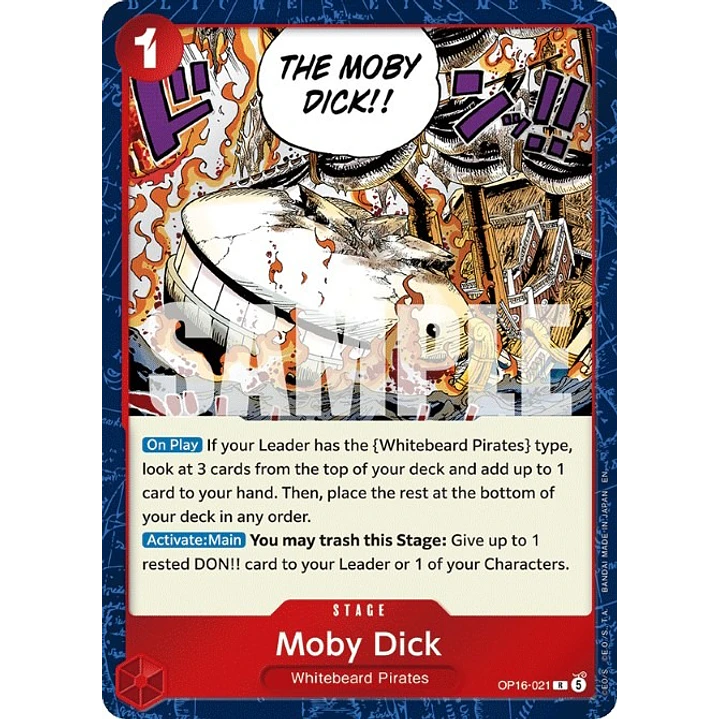 Moby Dick (OP16-021)