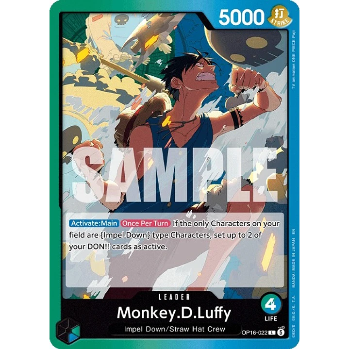 Monkey.D.Luffy (OP16-022)