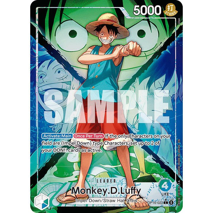 Monkey.D.Luffy (OP16-022) - Alternative-Art