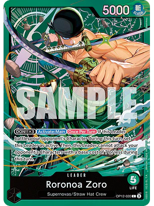 Roronoa Zoro (OP12-020) - ST32