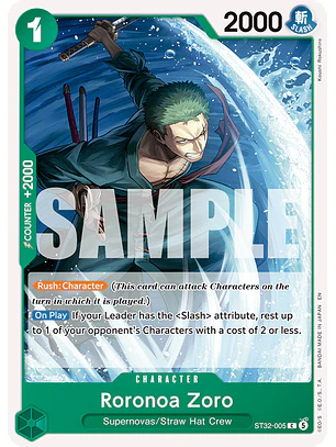 Roronoa Zoro (ST32-005)