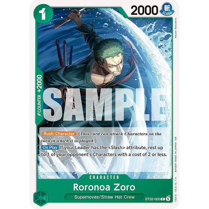 Roronoa Zoro (ST32-005)