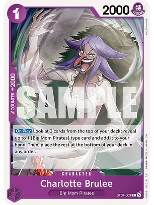 Charlotte Brulee (ST34-003)