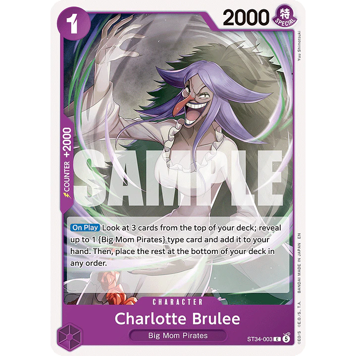 Charlotte Brulee (ST34-003)