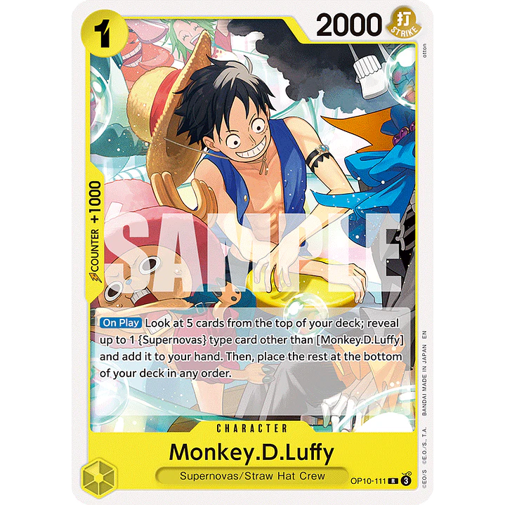 Monkey.D.Luffy (OP10-111) - ST36