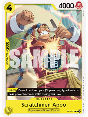 Scratchmen Apoo (ST36-003)
