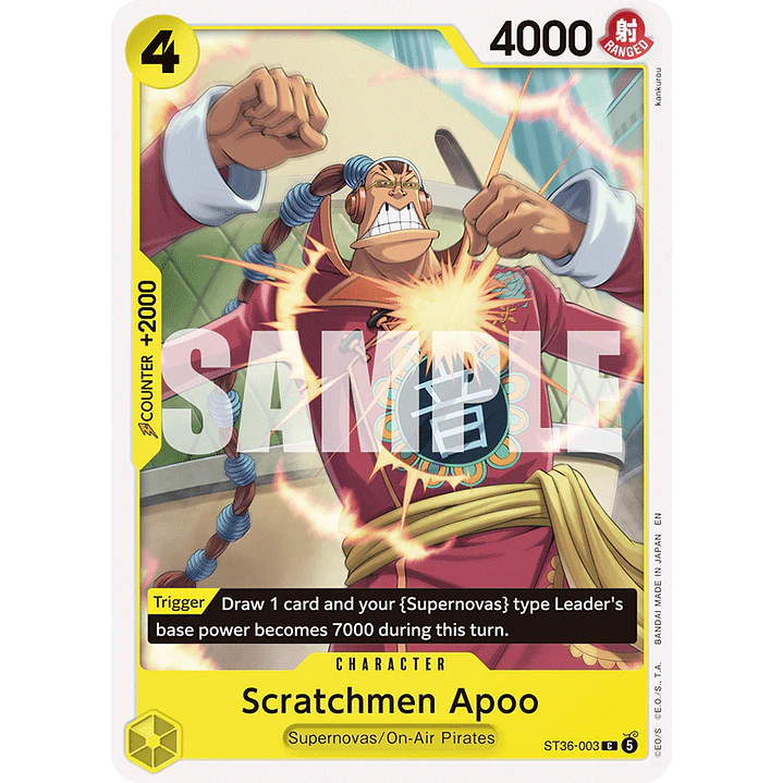 Scratchmen Apoo (ST36-003)