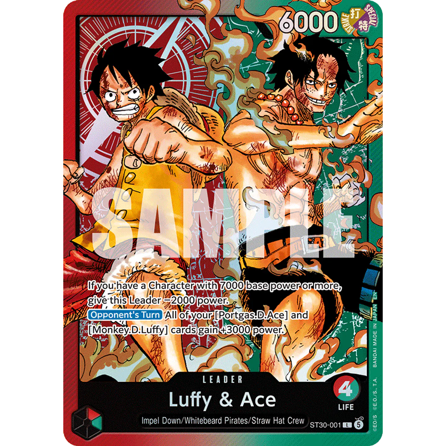 Luffy & Ace (ST30-001)
