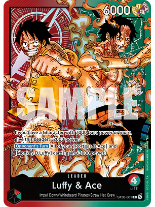 Luffy & Ace (ST30-001)