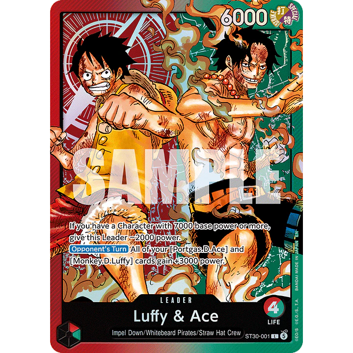 Luffy & Ace (ST30-001)