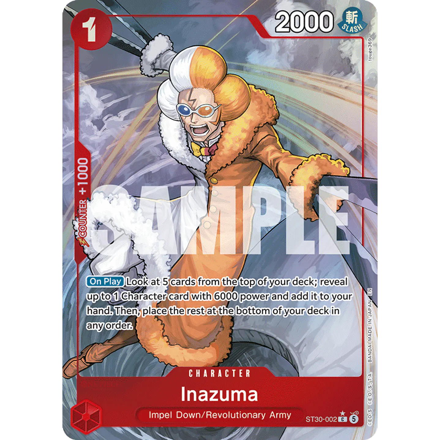 Inazuma (ST30-002) - Alternative-Art