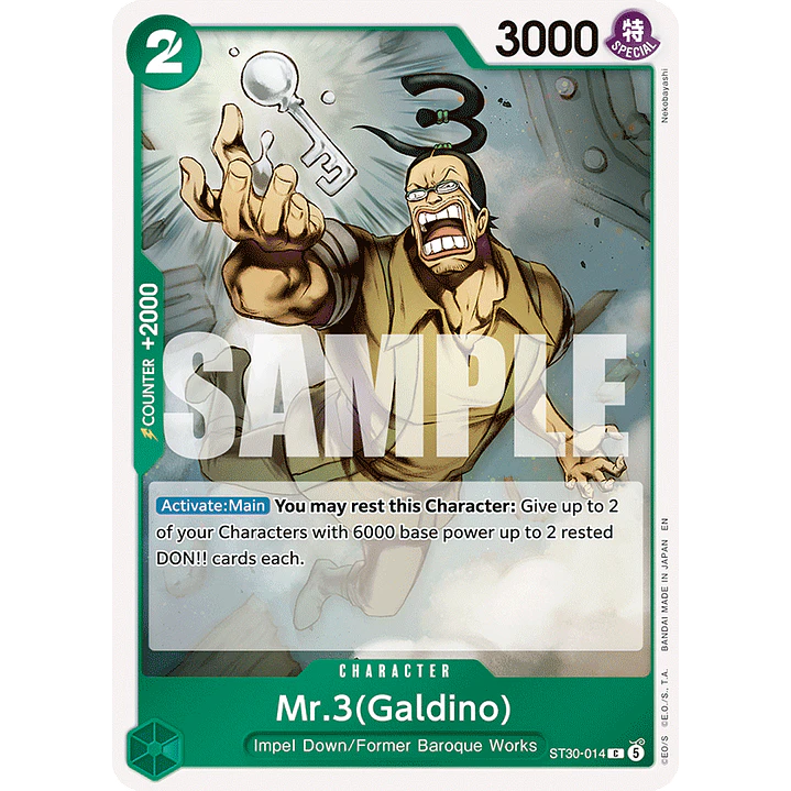 Mr.3(Galdino) (ST30-014)