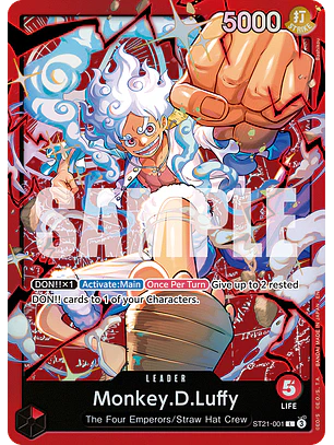 Monkey.D.Luffy (ST21-001) - ST31