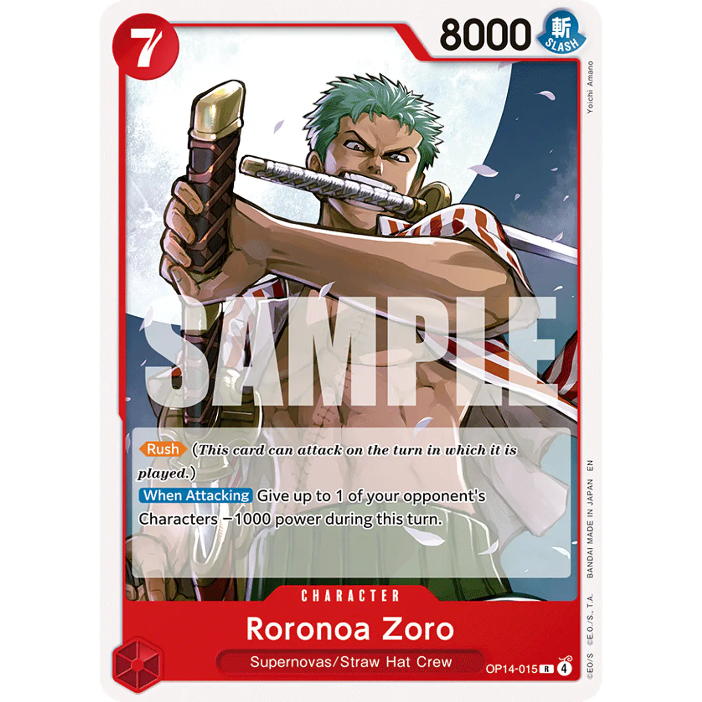 Roronoa Zoro (OP14-015) - ST31