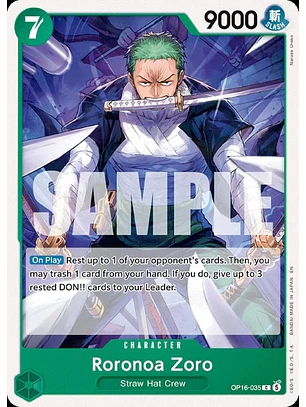 Roronoa Zoro (OP16-035)