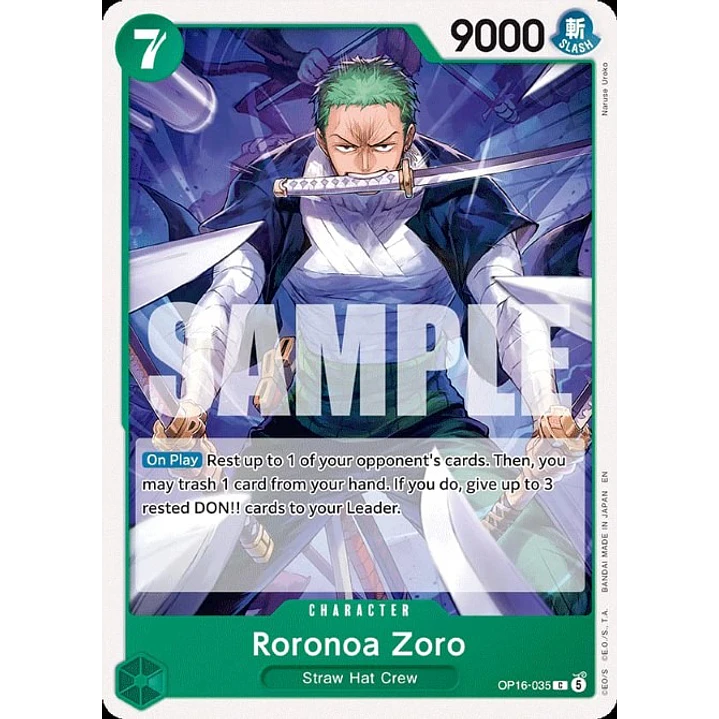 Roronoa Zoro (OP16-035)
