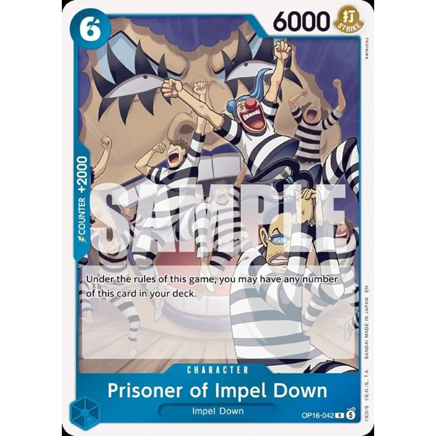 Prisoner of Impel Down (OP16-042)