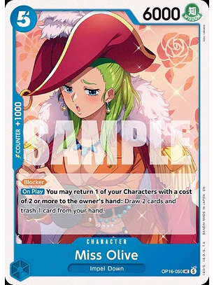 Miss Olive (OP16-050)