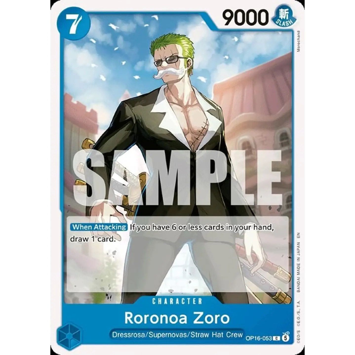 Roronoa Zoro (OP16-053)
