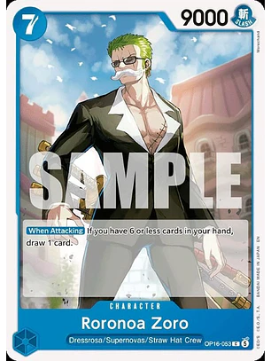 Roronoa Zoro (OP16-053)