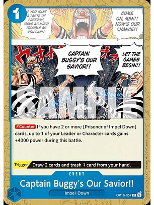 Captain Buggy's Our Savior!! (OP16-057)