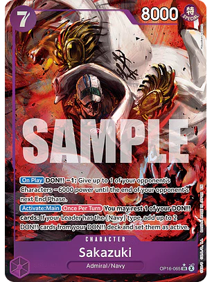 Sakazuki (OP16-065) - Alternative-Art