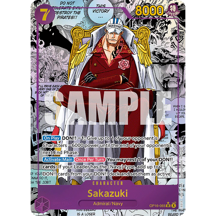 Sakazuki (OP16-065) - Alternative-Art-Manga