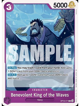 Benevolent King of the Waves (OP16-071)
